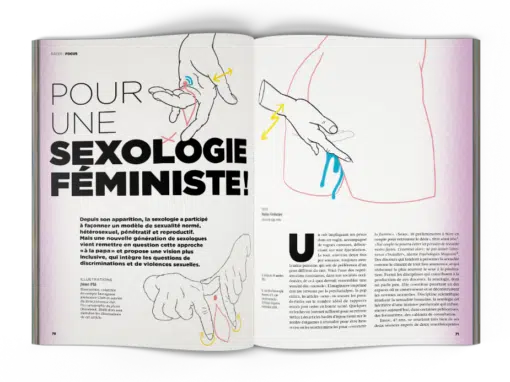Mock-up focus : Pour une sexologie féministe - La Déferlante 9
