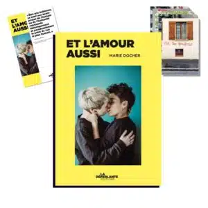Et l'amour aussi + 5 cartes postales + marque page