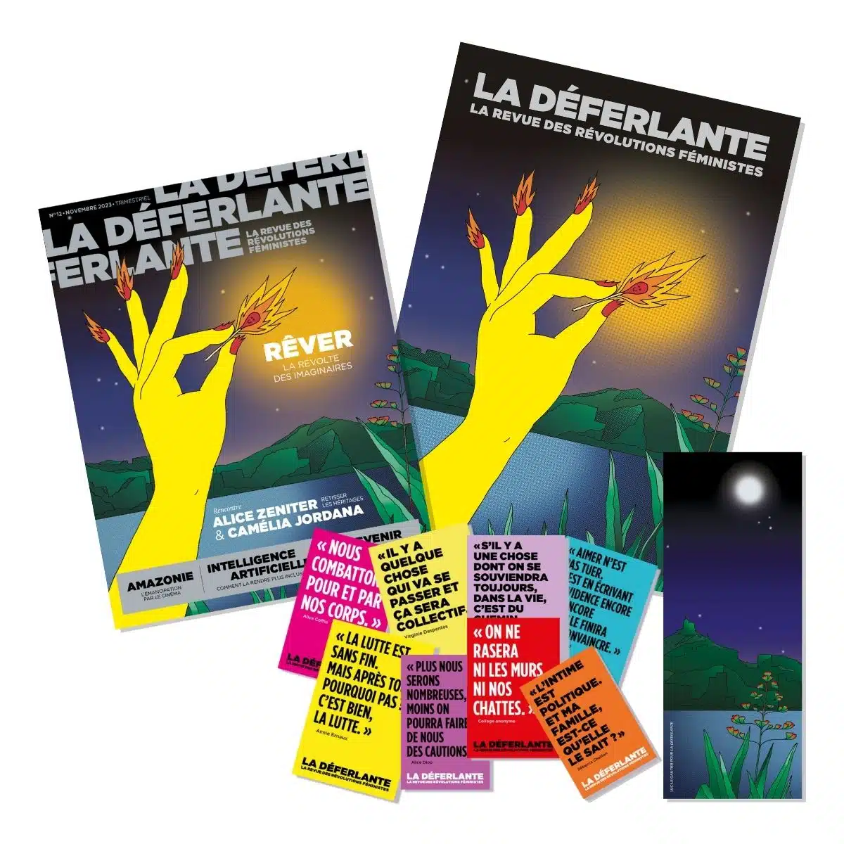 Pack Rêver ; numéro + affiche + marque-page + stickers