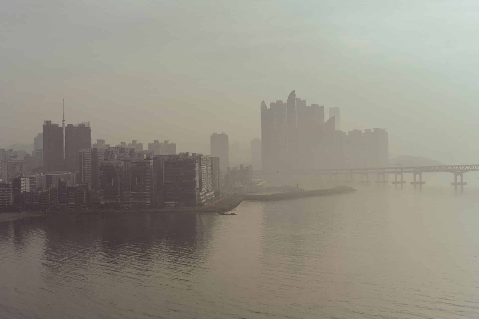 Busan, deuxième ville de Corée du Sud. Crédit photo : Agnès Dherbeys