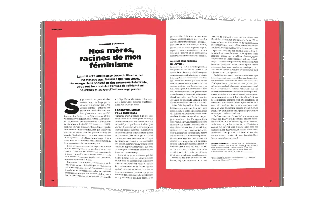 Double-page dans La Déferlante #16