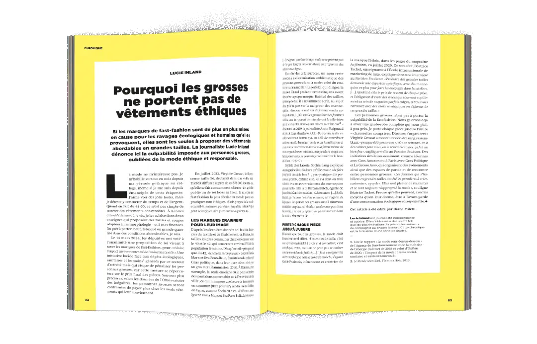 Double-page dans La Déferlante #16