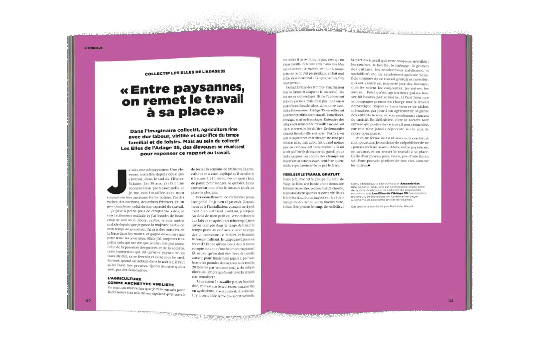Double-page dans La Déferlante #16